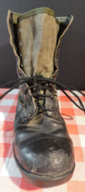 Ro Search 1963 Vietnam Era Combat Green Jungle Single Right Boot Only 8.5 R - £35.55 GBP