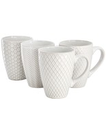 Gibson Elite Earlhart 4 Piece 16 Ounce Stoneware Assorted Pattern Mug Se... - $97.70 CAD