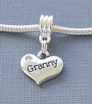 Granny European Large Hole Bead For Charm Bracelets C165 - £2.38 GBP