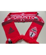 Adidas MLS Soccer Scarf Acrylic TORONTO F.C. RED CHECKERS MLS Team League - £19.98 GBP