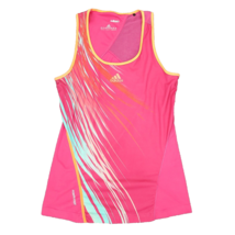 Adidas Adizero Formotion Tank Top Shirt Womens Medium Pink Athletic Sleeveless - $13.96