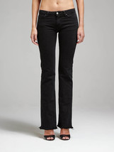 IRO Paris Womens Jeans Freddy Elastic Flared Black Size 31W - £93.54 GBP