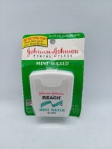 Vintage Unused Johnson & Johnson Reach Mint Waxed Dental Floss Factory Sealed - $17.81