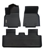 OREALTREND Floor Mats for Tesla Model Y 2020-2024 Black TPE All-Weather - $139.99