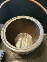 COOKIE KETTLE JAR HAMMERED LOOK WITH HANDLE image 3