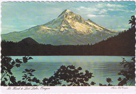 Postcard Mt Hood &amp; Lost Lake Oregon - £2.83 GBP