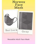 Norwex Reusable Face Mask with BacLock - Adult-Gray, 50 Pack - $1,833.49 MXN