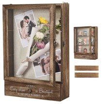 11X16 Large Shadow Box Picture Frames Deep Shadow Boxes Display Cases Wi... - £52.50 GBP