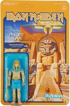 Iron Maiden - Power Slave Pharaoh Eddie 3 3/4&quot; Action Figure by Super 7 - £31.88 GBP