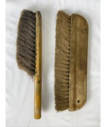 Lot Of 2 Vintage Drafting Draftsman Brush Horse Hair &amp; Wallpaper Wood Ha... - $32.46 CAD