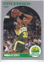M) 1990-91 NBA Hoops Basketball Trading Card - Steve Johnson #278 - £1.57 GBP