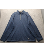Eddie Bauer Sweater Men 2XL Multi Fleece Lined Loose Fit Heavyweight Qua... - $51.12 CAD