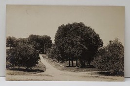 Buckland Massachusetts RPPC Road to Temples Cottage 1908 Postcard B15 - $24.95