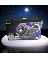 NYKO Charge Base- Store &amp; Charge 2 PS3 Controllers- Charge Without A USB... - $28.05