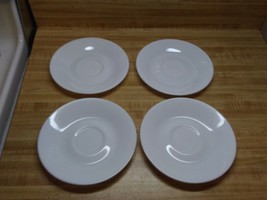 White corelle saucers winter frost white - $14.20