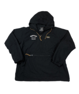 LL Bean Womens Bowdoin College Rowing Mountain Classic 1/2 Zip Anorak Ho... - $39.59