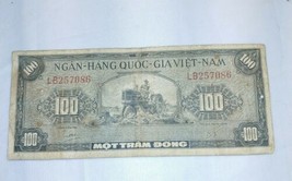 Ngan-Hang Quoc-Gia Viet Nam 100 Dong (1955) mottram dong - £11.89 GBP