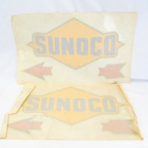 Sunoco Vintage Original Window Decal Full Color 24&quot; x 15&quot;  Lot of 2 - $64.67
