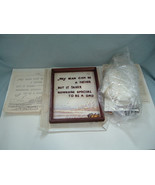 Vintage candamar designs plastic canvas needlepoint kit any man can be a... - $373.19 MXN
