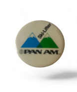 VTG Pan-Am Ski-Lifter Pin Badge 2.5&quot; - £7.20 GBP