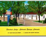 Stardust Lodge Motel Colorado Springs CO UNP Unused Chrome Postcard B14 - £5.41 GBP
