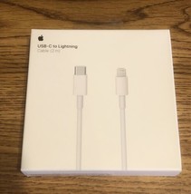 Apple MKQ42AM/A USB-C To Lightning Cable (2M) -White Nip - £27.70 GBP
