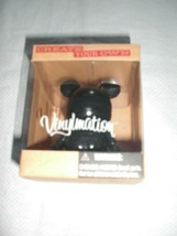 Disney Vinylmation Create Your Own Mickey Mouse Blank Black 3&quot; Figure New - £9.58 GBP