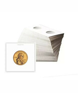 (100) BCW Small Dollar Paper Flips 2x2 Coin Holders Archival Safe Mylar ... - $145.53 MXN
