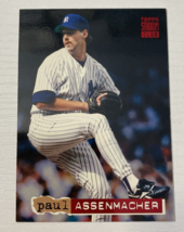 1994 Topps Stadium Club Red Label #133 Paul Assenmacher New York Yankees - £1.57 GBP