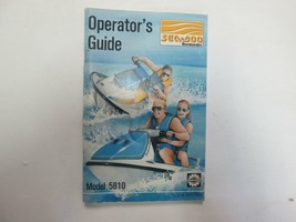 Sea-Doo Bombardier Modello 5810 Operatori Guida Manuale 219000000 Fabbrica OEM - £15.94 GBP