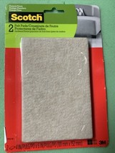 Scotch Felt Pads, Furniture Pads for Protecting Hardwood 2 Beige  - £5.32 GBP