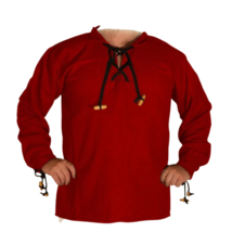 LARP Classic medieval shirt Medieval Gambeson Armor Cotton Tunic V Day Gift - £53.38 GBP+