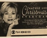 Kathie Lee Christmas Everyday Tv Guide Print Ad TPA12 - $5.93