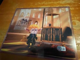 Arcane Heimerdinger Mick Wingert Autograph 8 x 10 Bam Anime COA Beckett ... - $17.59