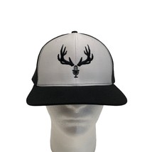 Richardson Style 112 Hat Black White Microphone Elk Moose Trucker Hat NWOT! - £9.49 GBP