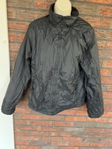 Ralph Lauren Polo Jeans Puffer Coat Large Black Jacket Full Zip Pockets ... - £22.02 GBP