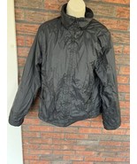 Ralph Lauren Polo Jeans Puffer Coat Large Black Jacket Full Zip Pockets ... - £21.57 GBP
