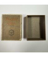 Westclox Pocket Ben Watch Antique Empty Small Cardboard Box Only - $14.84