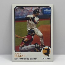 2022 Topps Heritage High Number Baseball Joey Bart #559 San Francisco Giants - £1.56 GBP