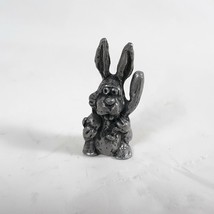 Pewter Rabbit Baseball Player Small Figurine - £18.04 GBP
