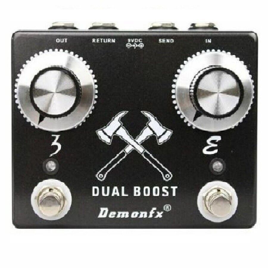 Primary image for Demonfx  Dual Booster with FX Loop Guitar Effect Pedal