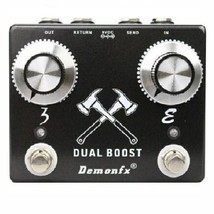 Demonfx  Dual Booster with FX Loop Guitar Effect Pedal - £50.96 GBP