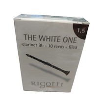 Rigotti The White One Bb Clarinet Reeds - Strength 1.5 - Box of 10 - $32.95
