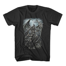 Grim reaper skull darkness T shirt 100% cotton mens and womens tee - £7.39 GBP+