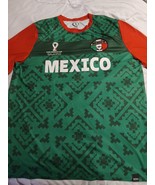 Mexico World Cup Jersey 2022 Qatar Men’s XLarge Green Futbol Soccer - $14.01 CAD