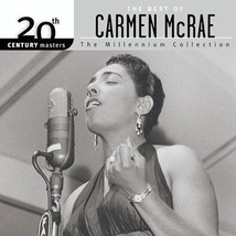 Carmen McRae - The Best of - 20th Century Masters - Millennium Collectio... - £23.88 GBP