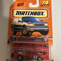 1999 Matchbox London Bus Collector # 74 Of 100 Series 15 Double Decker B... - £7.38 GBP