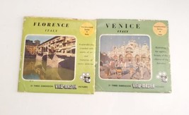 1949, 1959 View-Master Vacationland Series FLORENCE AND VENICE Italy W/ ... - £23.79 GBP