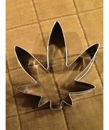 Marijuana Leaf Cookie Cutter- Stainless Steel - Great For The Munchies! - $24.00