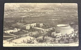 Early 1900s Postcard  - Ford Administration Building And Factory - £6.04 GBP